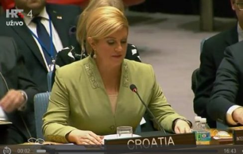 Predsjednica Hrvatske pred UN-om: Osudimo sve zločine, ali gledajmo u budućnost