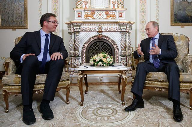 Vučić i Putin zadovoljni saradnjom