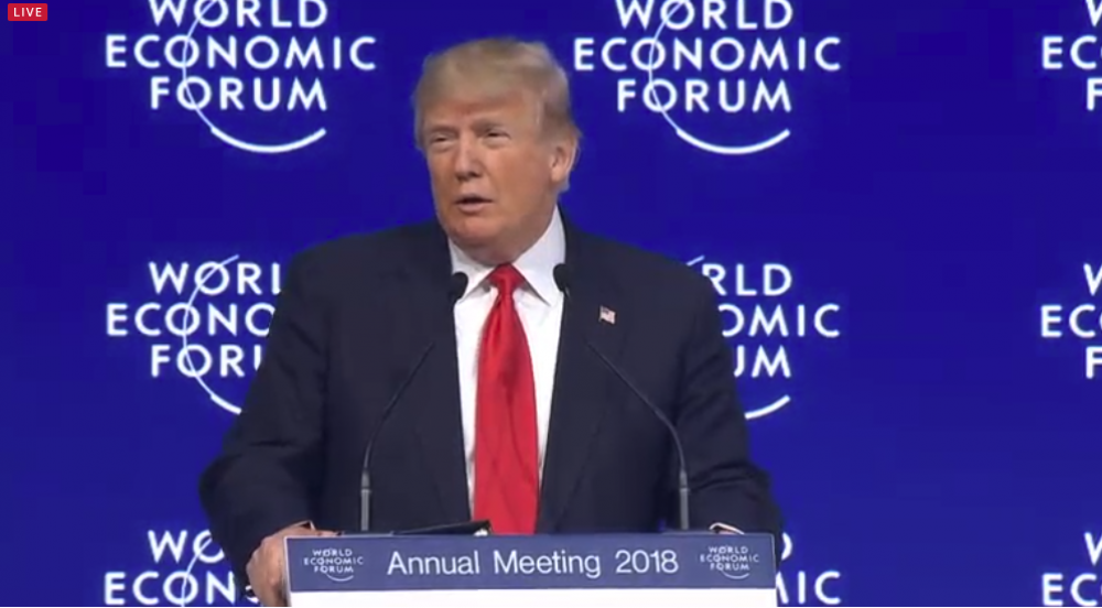 Predsjednik SAD-a u Davosu: Slobodna trgovina mora biti poštena i recipročna