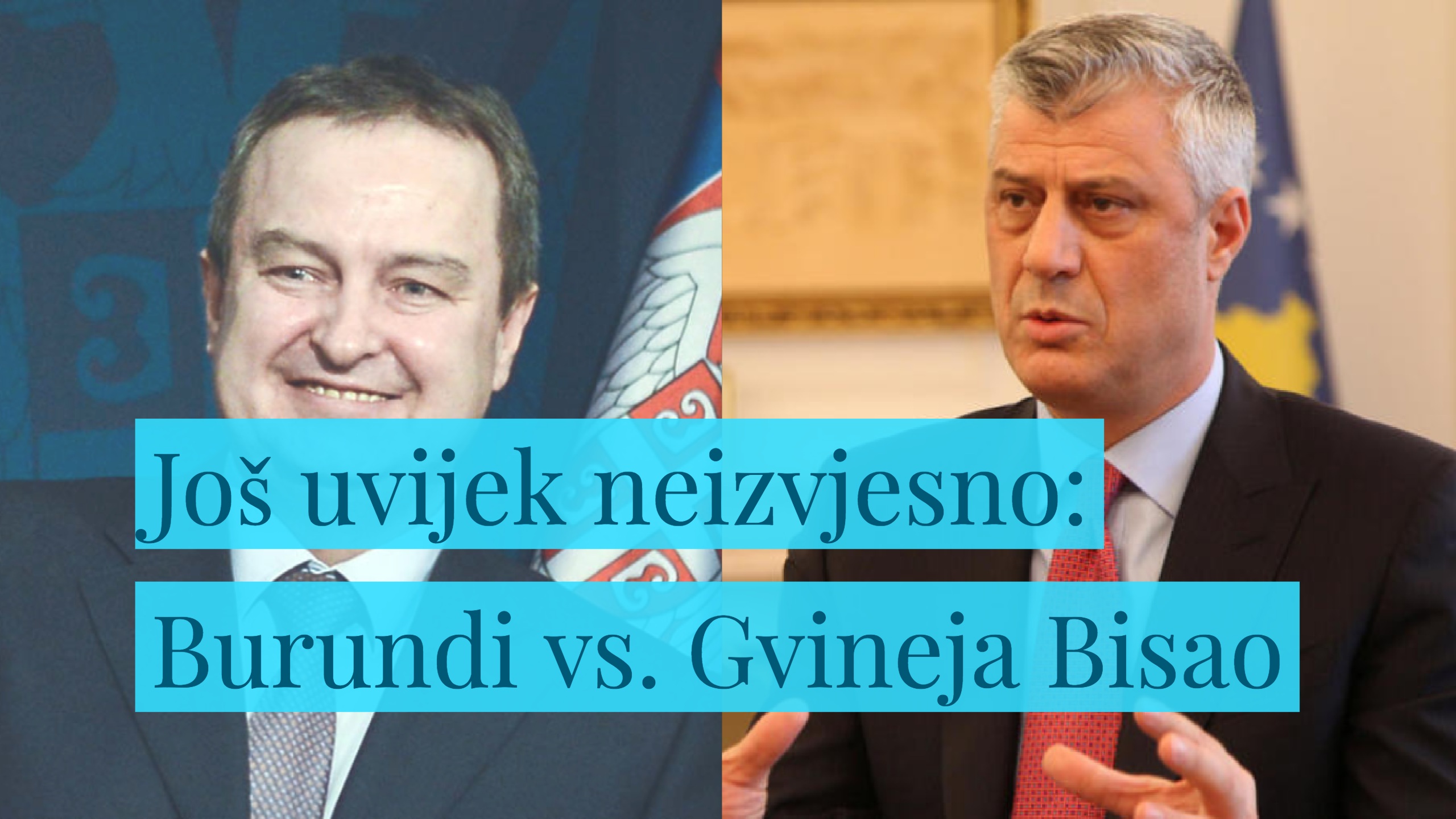 Diplomatski vic dana (II): Gvineja Bisao ponovo PRIZNALA KOSOVO! (Video)