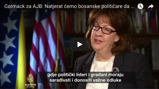 Američka ambasadorica u BiH Maureen Cormack: Očekuje da će građani birati one koji će donijeti dobro BiH