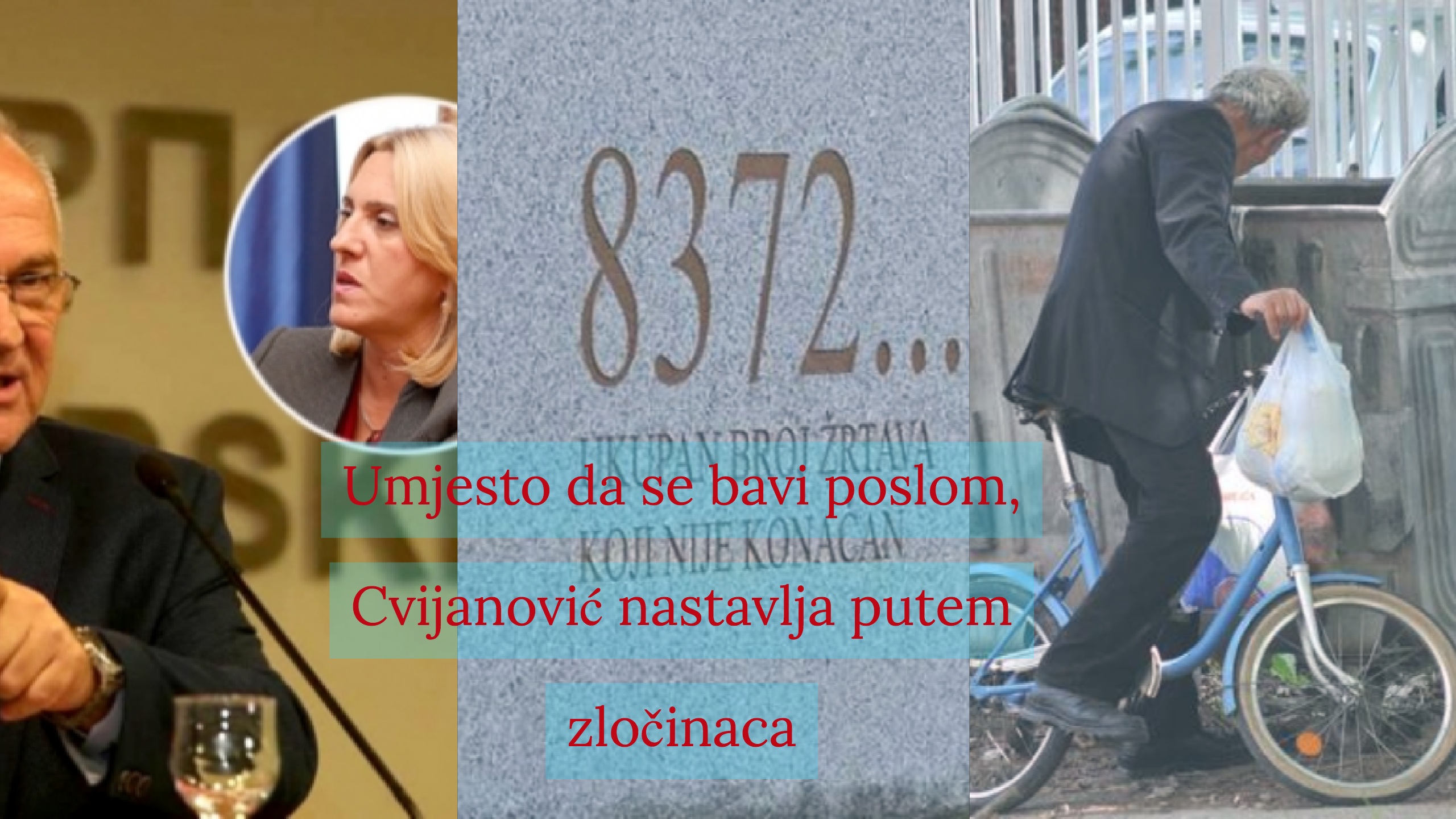 Uskršnja čestitka Cvijanovićke: Vrijeđanje žrtava i širenje mržnje