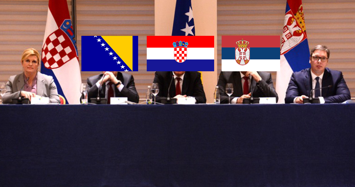 Trilaterala praktično: Hrvatska - Bakir Izetbegović (BiH) - Srbija