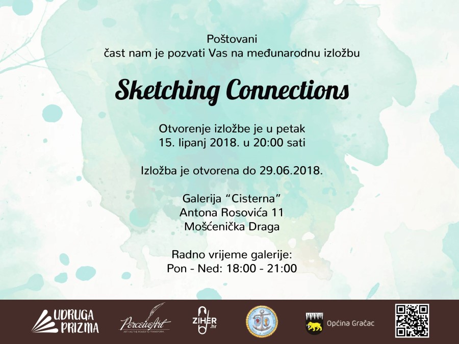 Najava izložbe: Sketchbook Station - Sketching connections