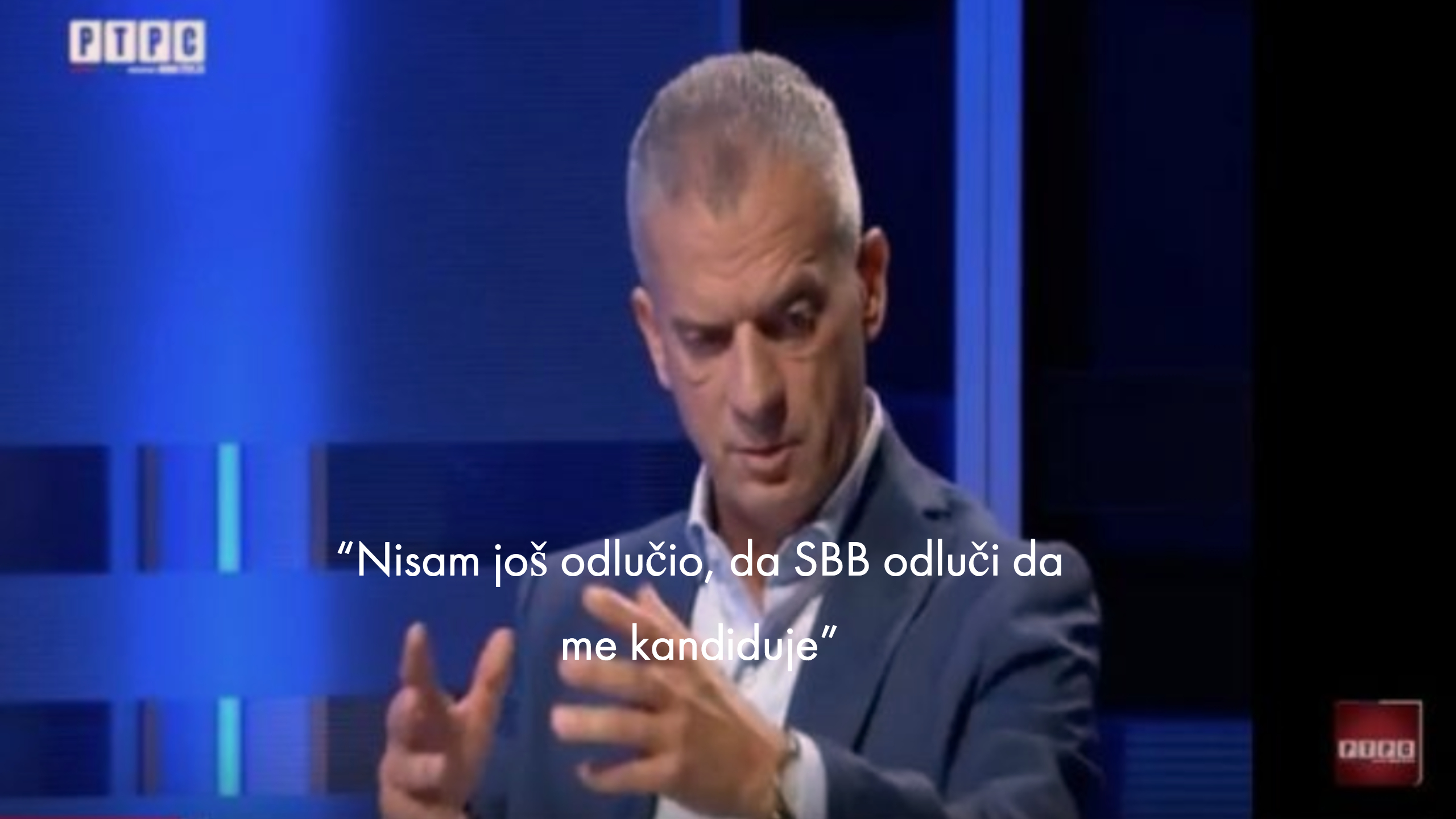 SBB-ov kandidat: Njegovi "međunarodni kontakti u Crnoj Gori", kao internacionalna referenca