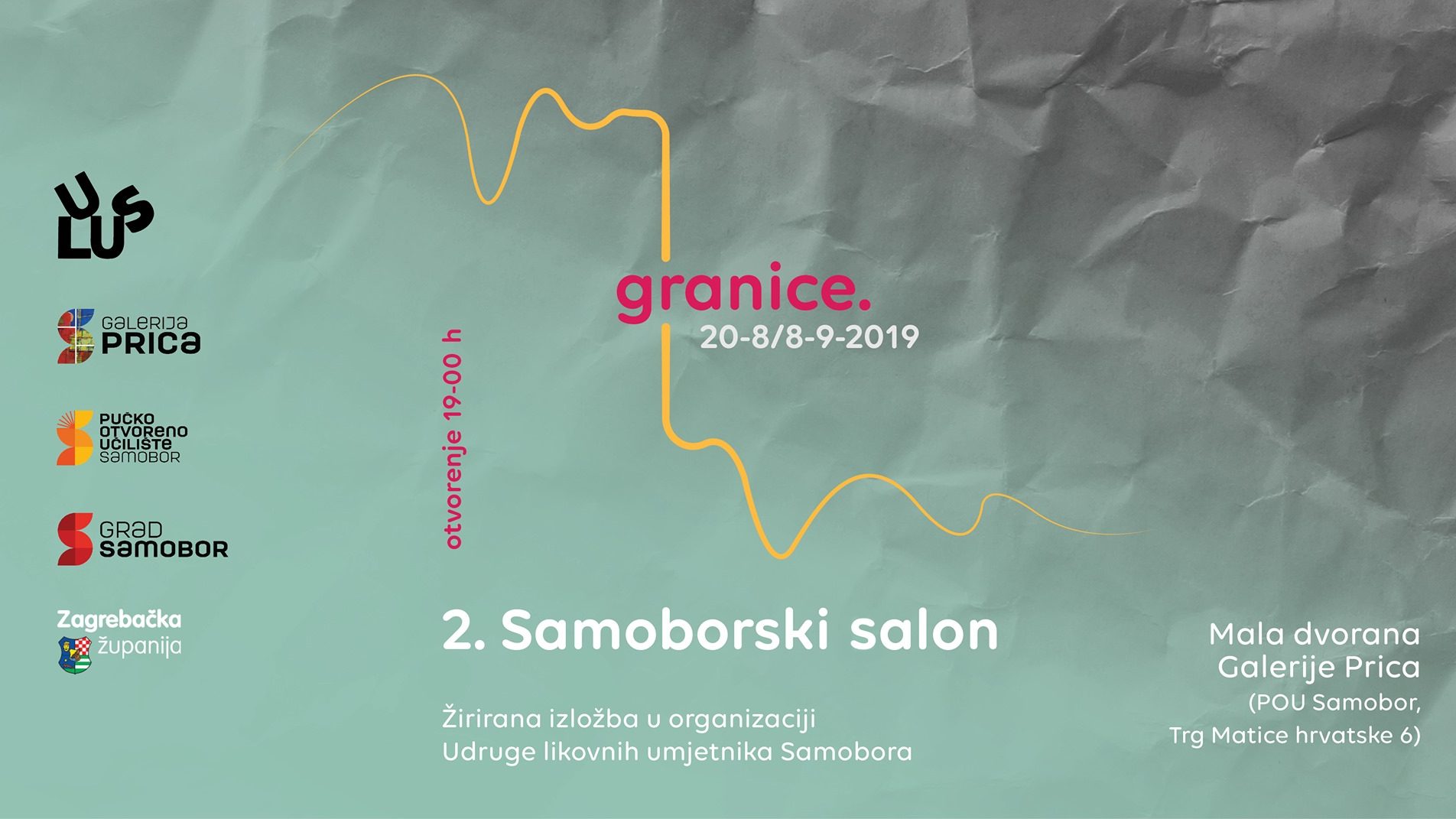 Najava izložbe: "Granice" - 2. Samoborski salon