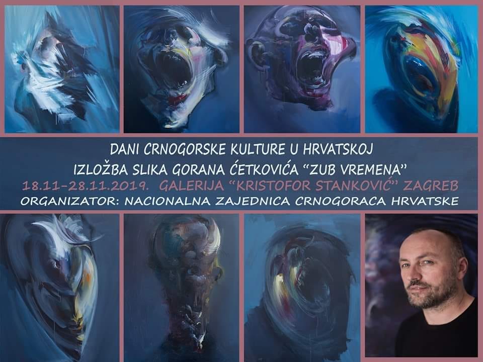 Dani crnogorske kulture 2019: Izložba Gorana Ćetkovića