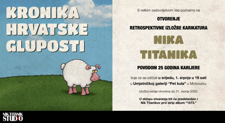 Najava izložbe: Retrospektivna izložba - Nik Titanik