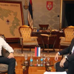 Serbian extremist and separatist Milorad Dodik condemned by the international community