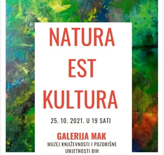 Otvorena izložba slika Hibe Mustafić “Natura est cultura"