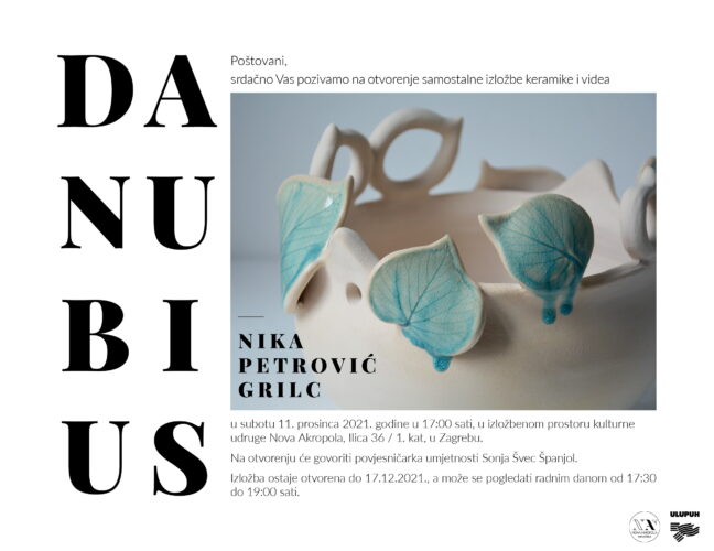 Najava izložbe: "Danubius" - Nika Petrović Grilc