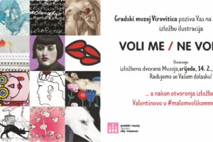 Otvorenje grupne međunarodne izložbe ilustracija VOLI ME / NE VOLI ME